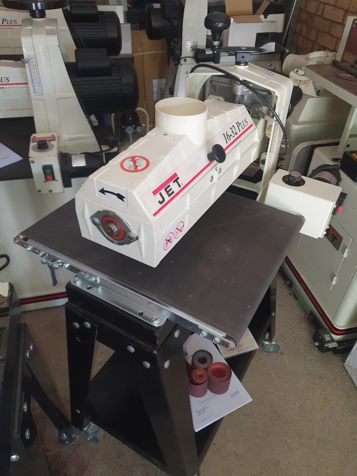 Jet 16 32 Plus Drum Sander 240v Axminster eBay