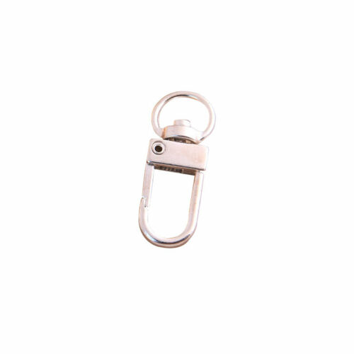 10pcs Zinc Alloy Lanyard Hook Swivel Snap Lobster Clasp Clips Necklace Hooks - Picture 5 of 9