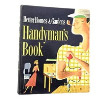 Vintage Better Homes & Gardens Handyman's book 5 ring binder with 400 pages 1957