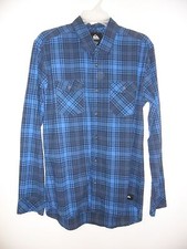 Quiksilver Men's L/S Flannel "Everyday Flannel" BYJ2 - Small - NWT LAST ONE