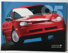 CHRYSLER PARC V3 1995 dealer brochure - French - Canada - ST2003000918