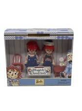 1999 Mattel, Barbie Classic Raggedy Ann  Andy Dolls. 1st in Collection. NIB