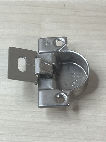Grass 839 Nickel Colored Face Frame Hinge w/ attached 839-05 5/8" mount plate