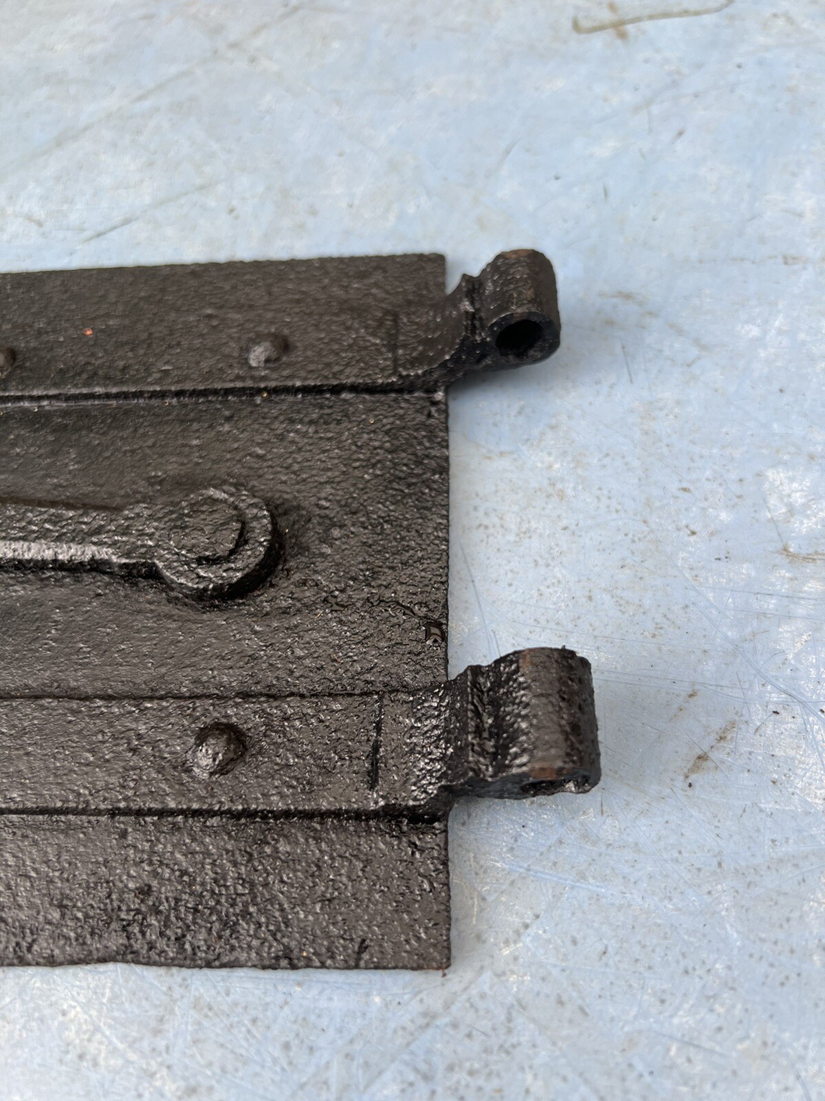 Antique Reclaimed Cast Iron Fire Stove Door eBay