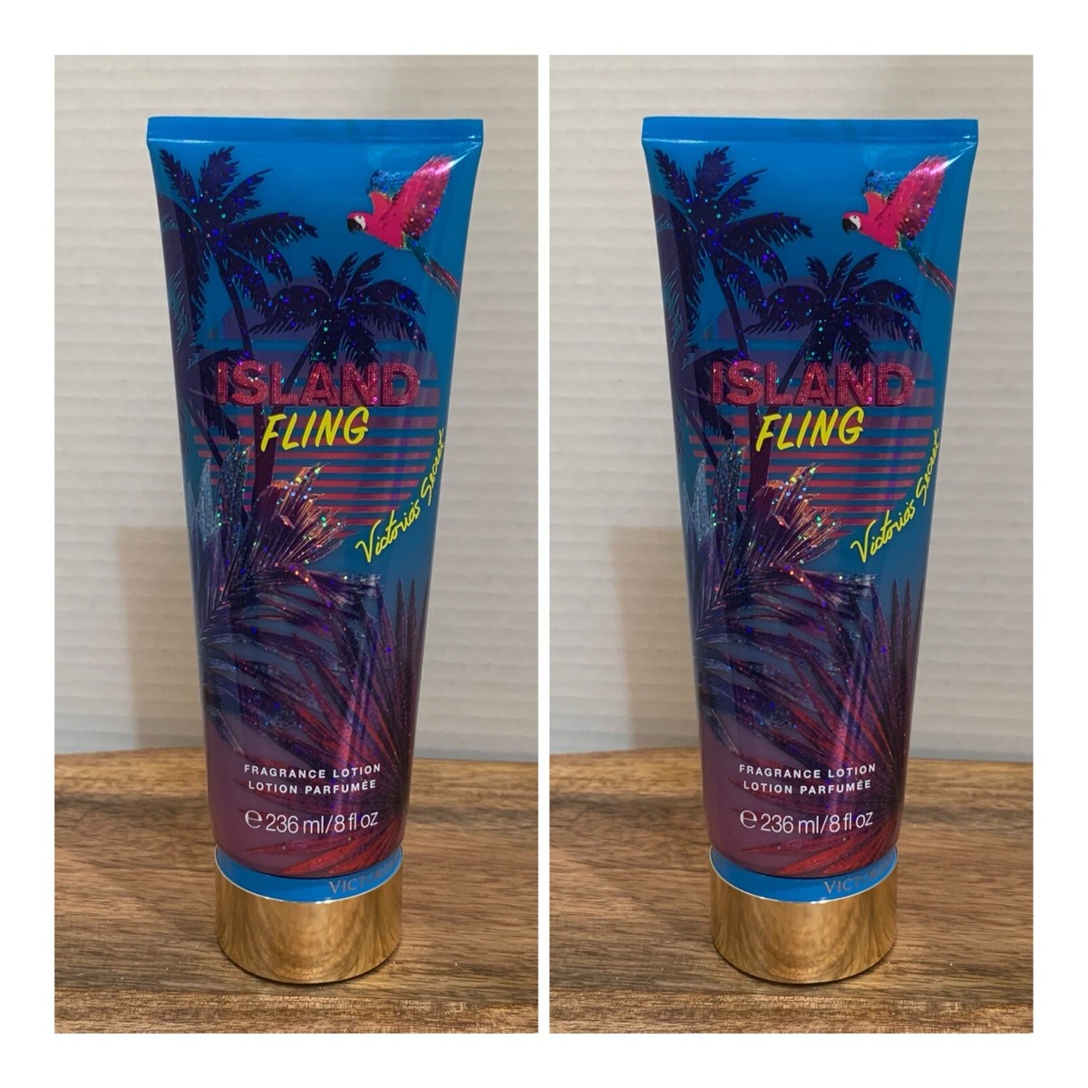 Victoria's Secret ISLAND FLING Fragrance Lotion Lot of