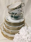 (20 Pieces) Vintage Augarten Vienna 'Maria Theresia' (4) 5-PIECE PLACE SETTINGS