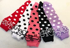 5 Pairs Baby Toddler Leg Warmers with Ruffles, One Size Fits All