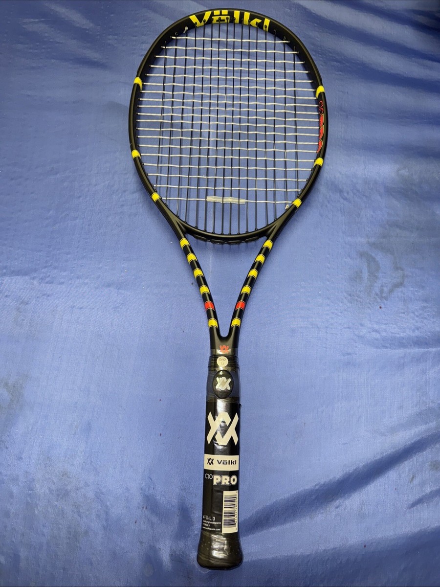 【VOLKL】C10 PRO テニスラケット イエロー ブラック ケース付き Volkl C10 Pro Tennis Racquet | eBay