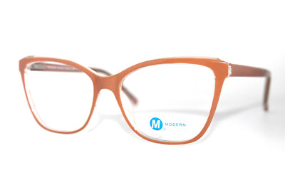 NEW MODERN OPTICAL DAVINA SIENNA CRYSTAL AUTHENTIC EYEGLASSES FRAMES 54-16-140MM