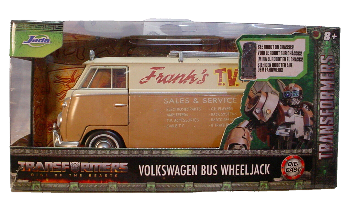 JADA トランスフォーマー　 Volkswagen Bus Wheeljack Jada Toys Hollywood Rides: Transformers 7 VW Bus 