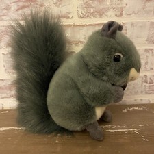 Aurora Grey Squirrel 9  Inch Plush