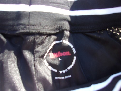 NWT Wilson Boys shorts, size M, L, pockets, $30, polyester, 8 in. inseam, black - Picture 4 of 5