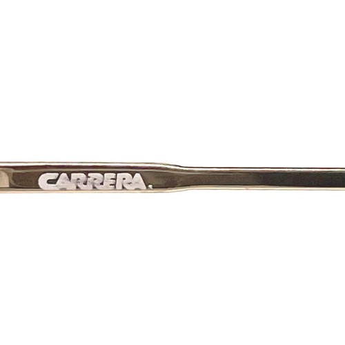 Vintage CARRERA 5421 "BLACK/GOLD" sunglasses - RARE MODEL - Italy 80's - Large - Bild 11 von 11