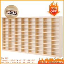 Hot Wheels Diecast 1:64 Car Matchbox Display Unit 80 Cars Shelf Toy Storage Rack