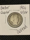 1906 Barber Quarter  G/VG