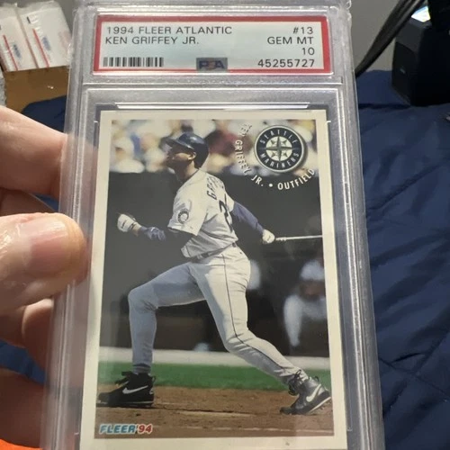 1994 Fleer Atlantic Ken Griffey Jr #13 PSA 10 Mariners HOF GEM MINT