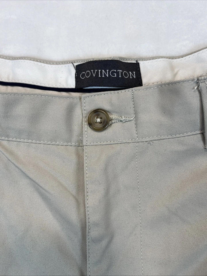 Vestido corto Covington para hombre talla 38 caqui con bolsillo para reloj Foto 2 de 4