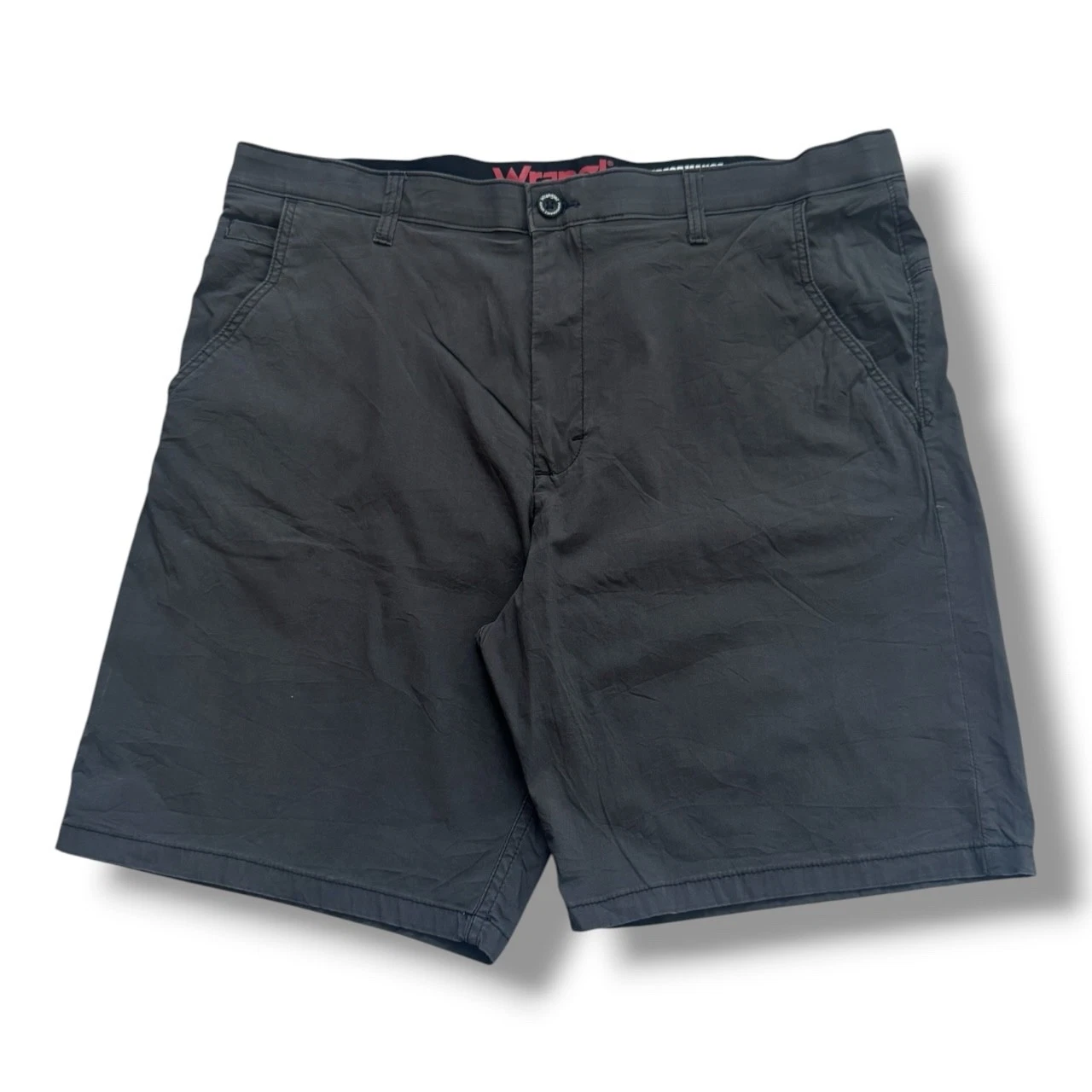 Men's Vintage Wrangler Performance Series Activewear Shorts Size 38 Grey Hiking