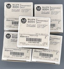 Allen-Bradley - 800H-N11 - Protected Boot, Non-Guarded 30 mm Push Buttons