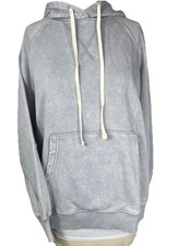 Zenana Mineral Wash Hoodie Trendy Kangaroo Pocket Gray Medium Super Soft NWOT