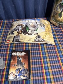 4 Vintage 2003 Lego Bionicle BOHROK KAL (8573, 8576, 8577, 8578) Canisters   S5