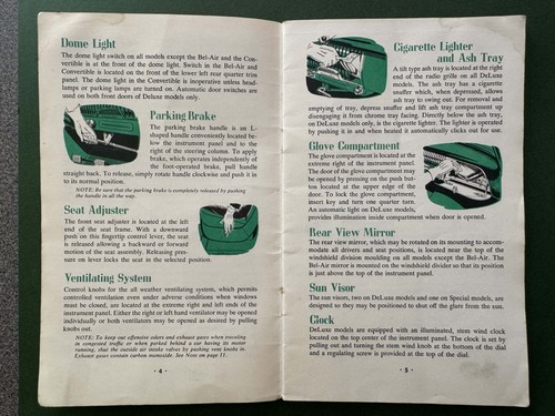 1952 Chevrolet Owner's Manual - Bild 3 von 11