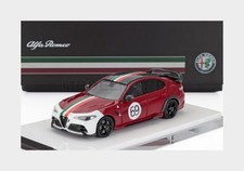MOTORHELIX MH64009RI ALFA ROMEO - GIULIA GTAm N 69 RACING 2021 - RED WHITE - 1/6