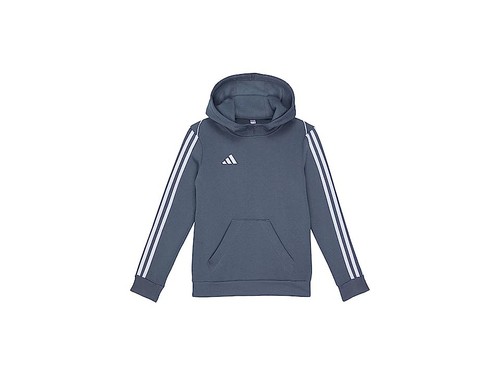 Adidas Tiro 23 League Sweat Hoodie Boys XS Gray Relaxed Fit Long Sleeve GBO142 - Picture 4 of 10