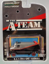 Greenlight Gmc Vandura Cargo G.series Van Weathered Version 1983 The A-team 1:64 44865F