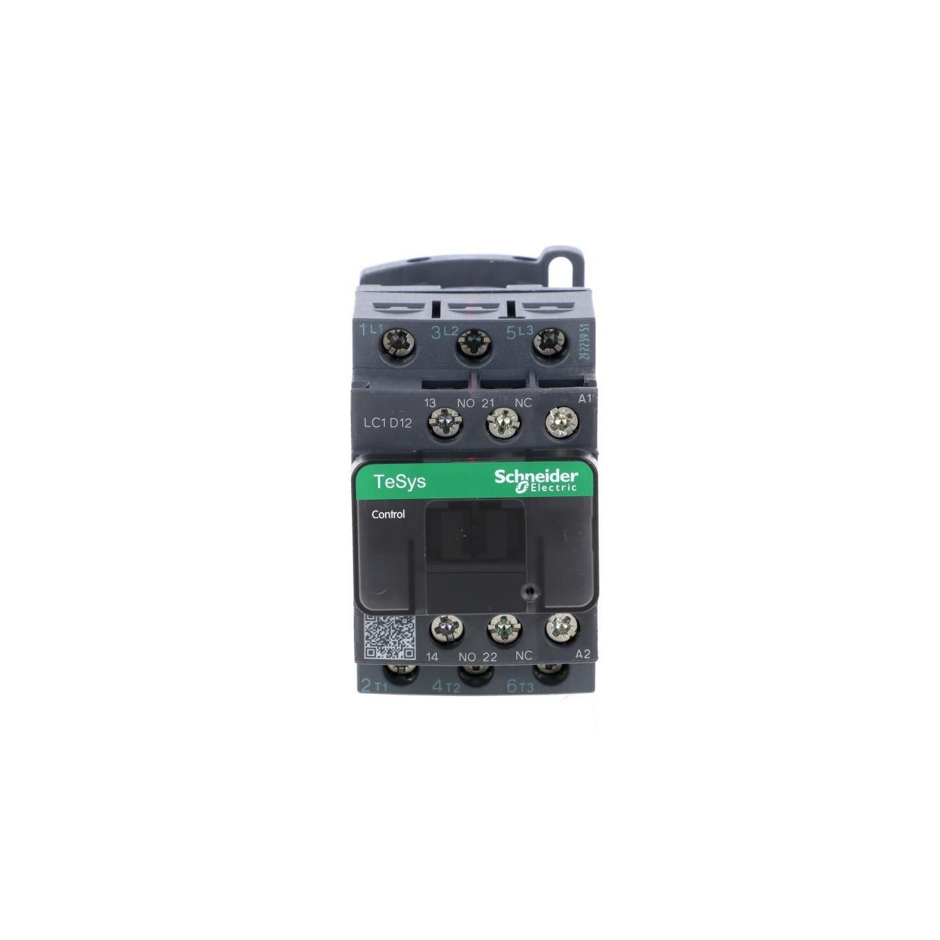 TeSys Deca Power Contactor 12A 3P 400V AC 1Z 1R LC1D12V7