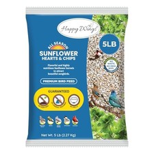 Sunflower Hearts & Chips - Sunflower Kernels and Chips 5 Pound (Pack of 1) 8.45 per gallon