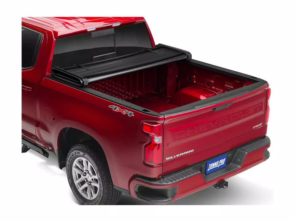 Tonno Pro TonnoFold Soft Tonneau Fits 14-19 Slvrd/Sra 1500, 15-19 2500/3500 6'6" - Image 4 of 4