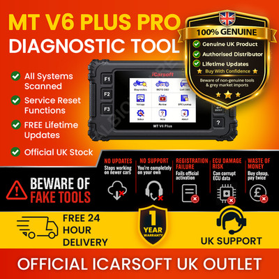 iCarsoft MT V6 Plus Motorrad Diagnosegerät OBD2 Scanner 21 Marken alle Systeme