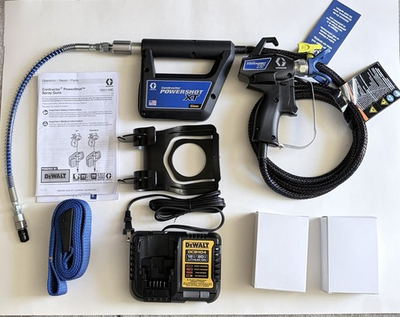#ad #ad Graco Contractor PowerShot XT Airless Spray Gun Kit DeWALT Powered NEW $779.00