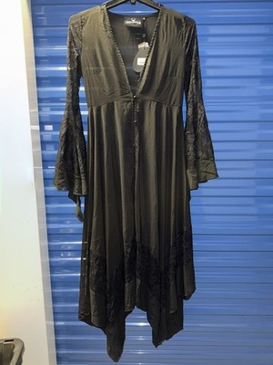 Killstar Misty Night Maxi Dress [Black]- M