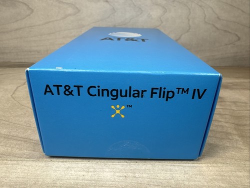 AT&T Cingular Flip IV Cell Phone U102AA 4G Black SmartFlip SmartPhone Flip 4 NEW - Afbeelding 15 van 19
