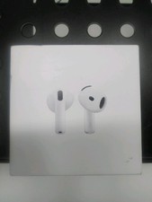 Apple AirPods 4 Bluetooth Earbuds In Ear White Wireless with USB-C Charging Case