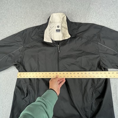 Vintage 90s Nike Golf Clima Fit Short Sleeve Rain Jacket Mens XXL