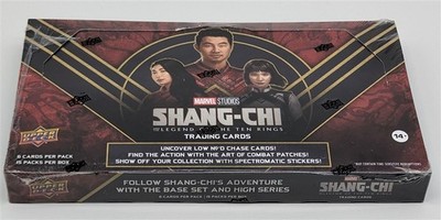 Sealed Hobby Box 2023 UD Marvel Shang-Chi Legend of the Ten Rings Trading Cards