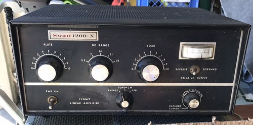 Swan 1200-X Cygnet Linear Amplifier Amp HAM Amateur Radio