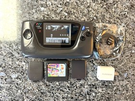 Sega Game Gear - Works, Recapped, New LCD Screen, Clean Shell, USB-C Setup +more