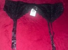 NWT Torrid Lingerie Black Lace Garter Belt Set Sexy Pin Up Coquette Plus Size3/4 — photo 2