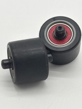 Heelys Replacement Wheels ABEC-5 Bearings 608RS Black  Red Durable Rubber