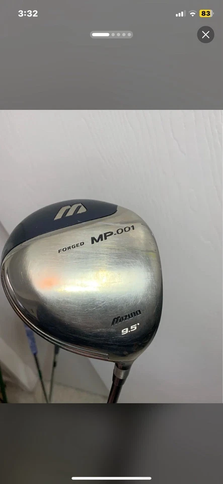 Mizuno MP-001 Forged Driver 9.5° with Fujikura 600 X-Flex Shaft - Image 3 of 4