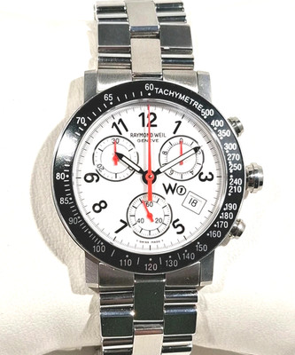 Raymond Weil Sport Chronograph WI 5000 Men's Quartz Watch Excellent Condition