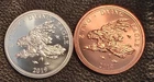 Zombucks - Dying Eagle Silver and Copper set