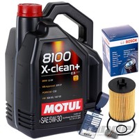 Bosch ÖLfilter 1457429306+MOTUL 5W30 ÖL FüR Mercedes A Klasse W169 B Klasse W245