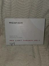 Viconor Red Light Therapy Belt Black-Pain Relief- New Open Box