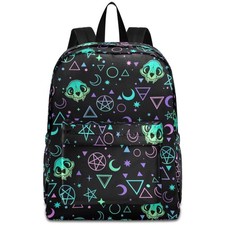 MNSRUU Student Backpack for School Magic Skulls Laptop Backpack Aesthetic Sch...