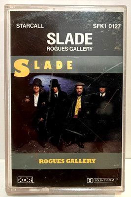 SLADE - Rogues Gallery (1985 Australia) - Cassette Tape - EX